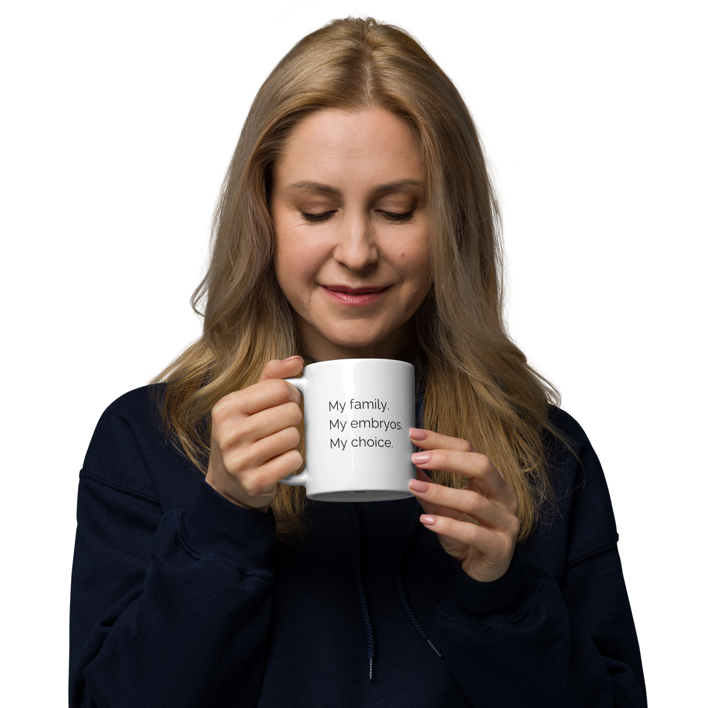 "My Family. My Embryos. My Choice." Mug