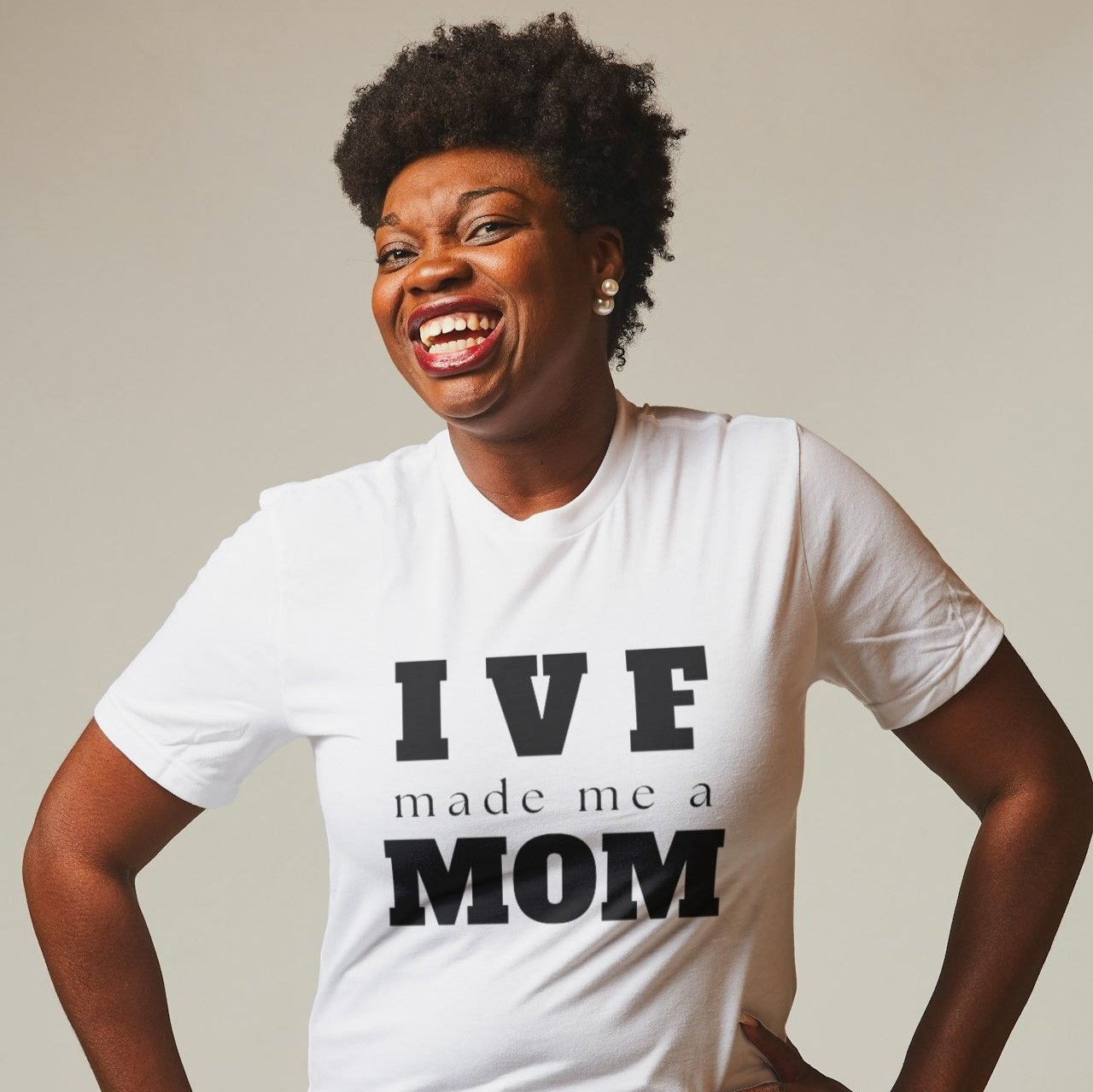 IVF Made me a Mom Unisex T-Shirt