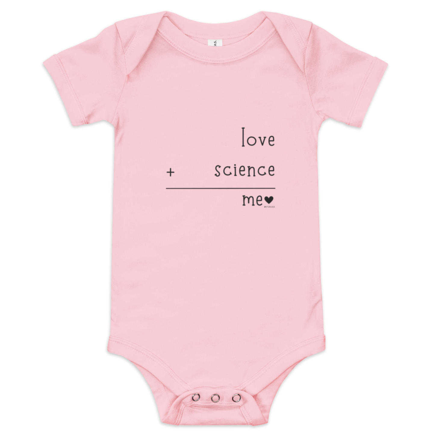 Love + Science = Me Onesie